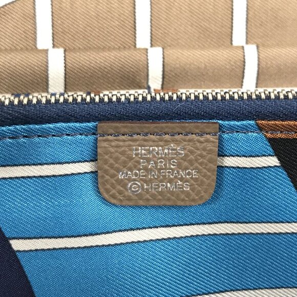 HERMES Azap Long Silkine Long wallet Round zipper - Picture 14 of 16